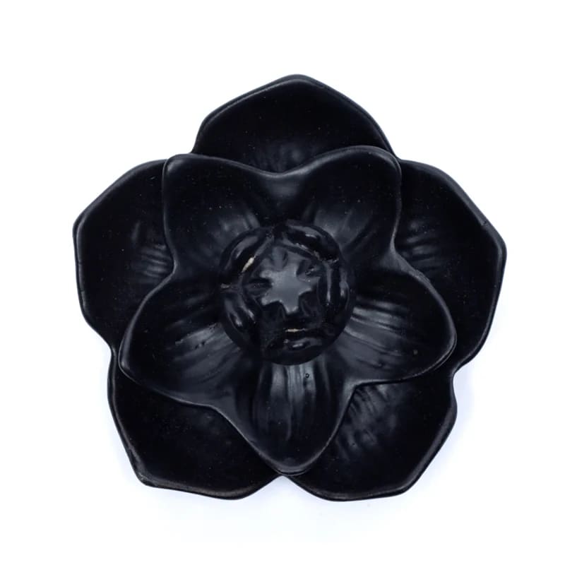 Lotus flower backflow burner